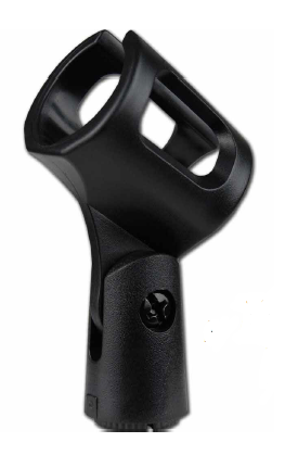 SOPORTE (CLIP) ZEBRA, PARA MICROFONO, NEGRO