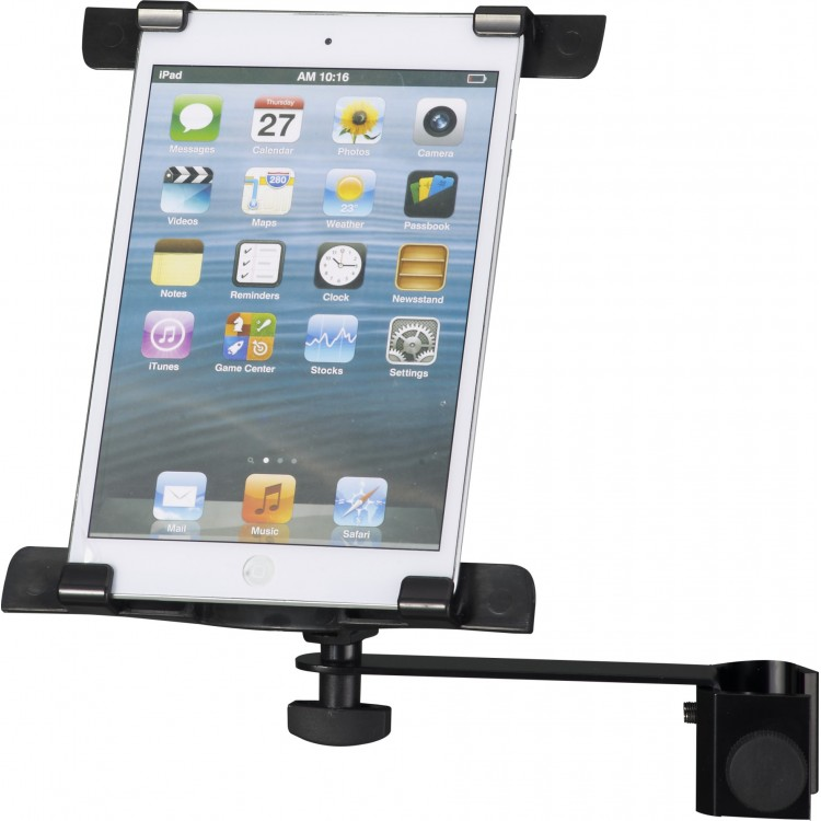 SOPORTE UNIVERSAL PROEL, PARA TABLET, COLOR NEGRO