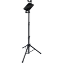 SOPORTE UNIVERSAR PARA TABLET QUIKLOK,  CON PEDESTAL INCLUIDO, METAL ROBUSTO, COLOR NEGRO
