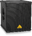 SUBWOOFER ACTIVO BEHRINGER, 1X12, 500 WATS, CLASE D, CROSSOVER ESTEREO INCORPORADO, PHASE.