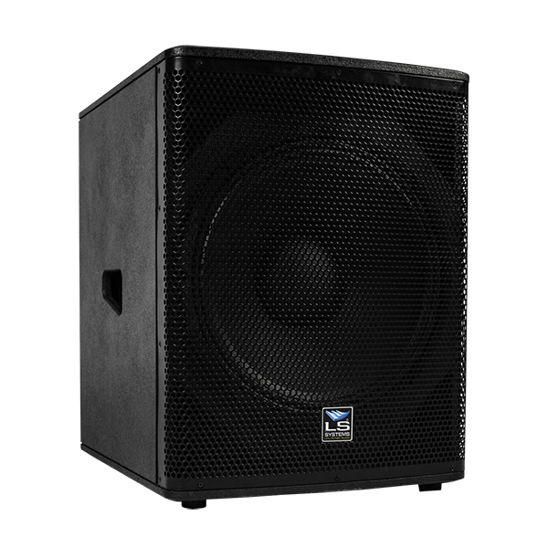 SUBWOOFER ACTIVO LS SYSTEMS, 1X18, 800 WATTS RMS, CLASE D, 90 DB/SPL MAX, CROSSOVER INCORPORADO