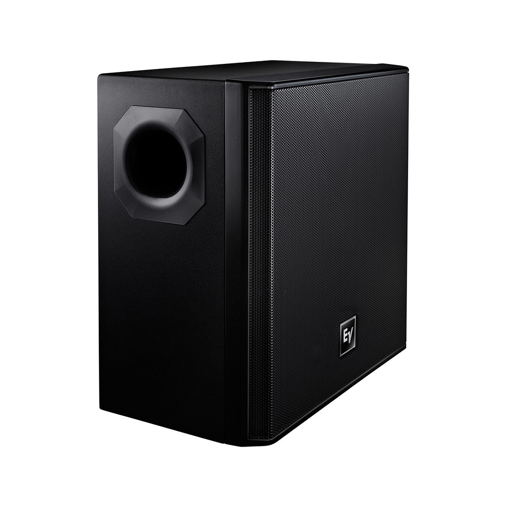 SUBWOOFER PASIVO AMBIENTAL ELECTROVOICE, 8 PULGADAS, 4/8 OHM, 70/100 V, 100W, NEGRO, COBERTURA AMPLIA