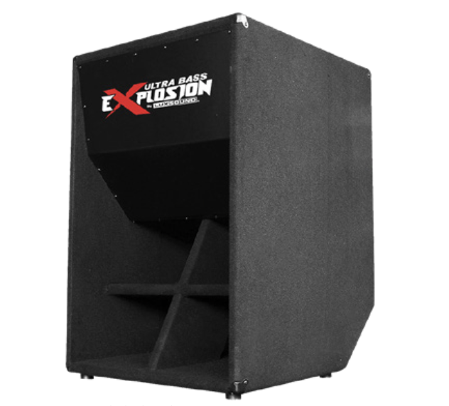 SUBWOOFER PASIVO LUXSOUND, EXPLOSION, 1X18, 3500 WATS MAX, 95dB/SPL, 4 OHM FRECUENCIA 30Hz-150kHz