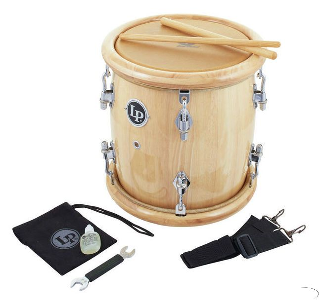 TAMBORA LP, 11, MADERA, PARA ESTILO MERENGUE, ARO DE MADERA, COLOR NATURAL