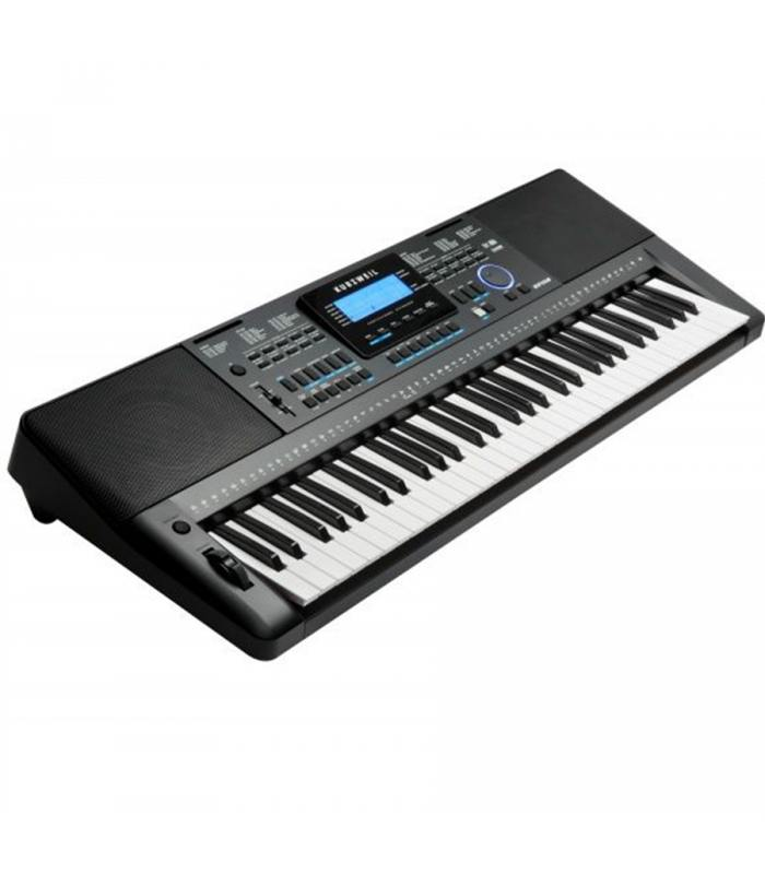 TECLADO ACCION DE SINTETIZADOR KURZWEIL, 61 TECLAS, SENSIBLE AL TACTO, USB, COLOR NEGRO