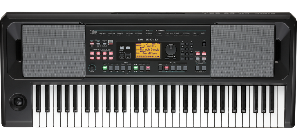 TECLADO INTERACTIVO KORG, 61 TECLAS, ALTAVOCES INCORPORADOS, USB MIDI, GRABADORA, ULTIMA EDICION