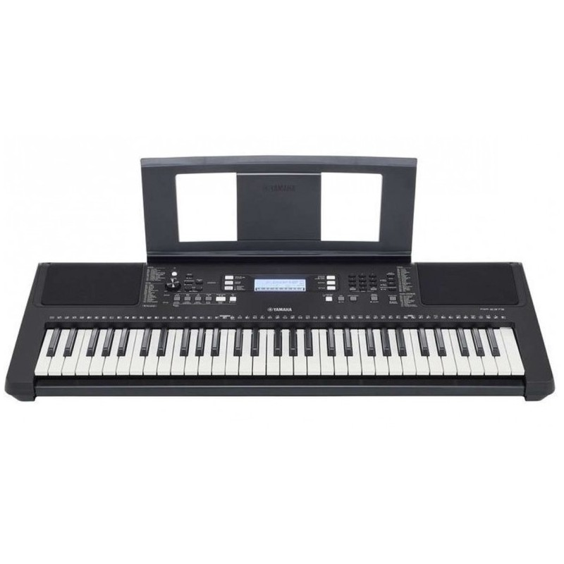 TECLADO PSR-E YAMAHA, 61 TECLAS, NEGRO, SIN CARGADOR