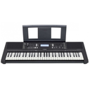 TECLADO PSR-E YAMAHA, 61 TECLAS, NEGRO, SIN CARGADOR