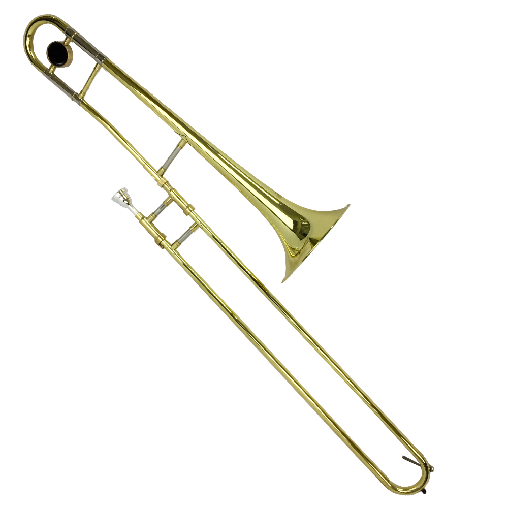 TROMBON VIVALDI, ALTO, DE VARA, NOTA Bb, COLOR DORADO