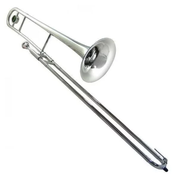 TROMBON VIVALDI, ALTO, DE VARA, NOTA Bb, COLOR NIQUELADO