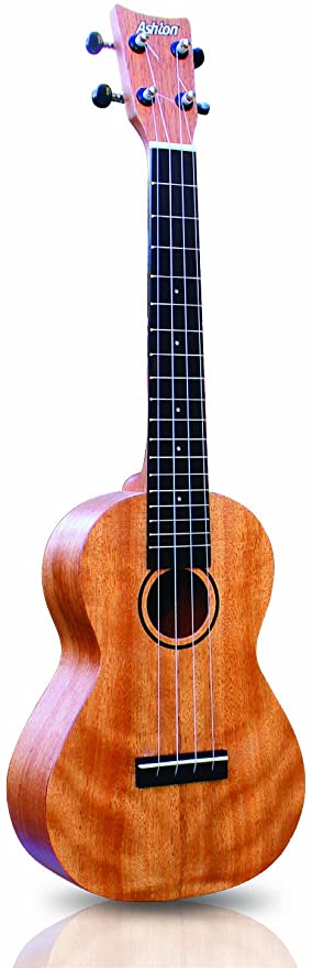 UKULELE CONCIERTO 23 ASHTON, CON FUNDA