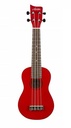 UKULELE SOPRANO 21 ASHTON, ROJO, CON FUNDA