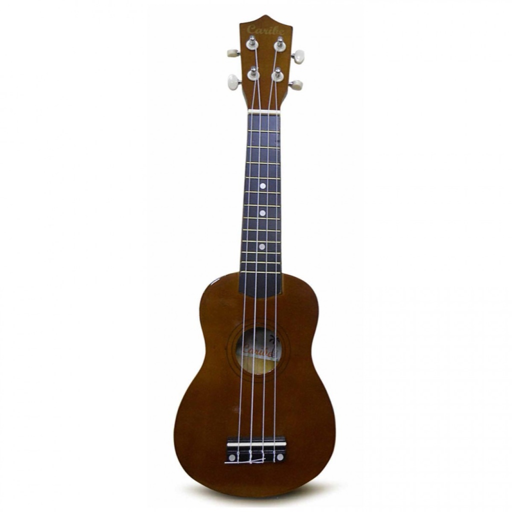 UKULELE SOPRANO 21 CARIBE, CARAMELO, CON FUNDA