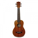 UKULELE SOPRANO 21 CARIBE, NATURAL, PALMERA, CON FUNDA