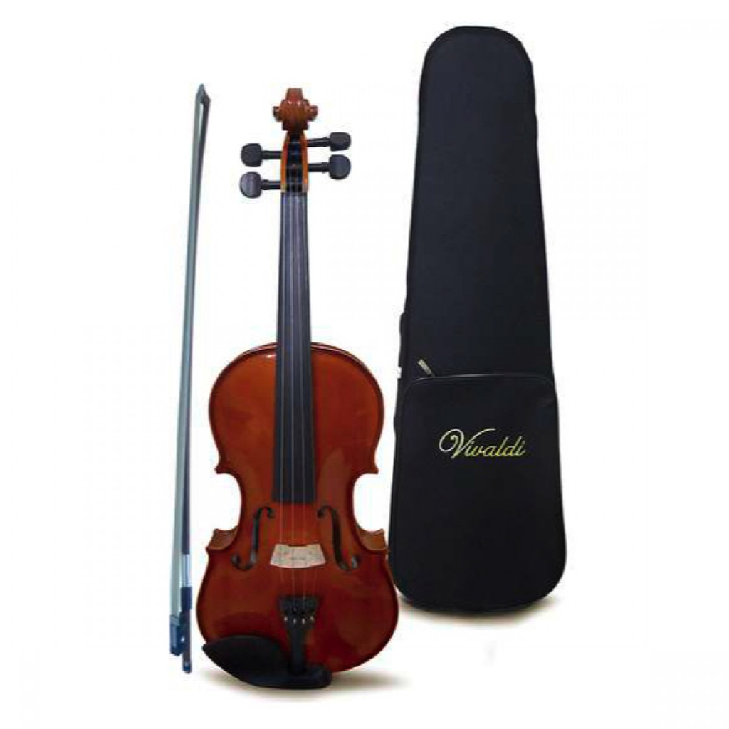 VIOLIN VIVALDI, 1/2, BARNIZADO, CON ESTUCHE