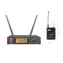 SISTEMA MICROFONO INALAMBRICO LUNA, DINAMICO, DIGITAL, DE DIADEMA, COLOR PIEL, CON RECEPTOR, 200 METROS DE ALCANCE MAXIMO