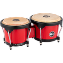 BONGO JOURNEY MEINL, 6 1/2" Y 7 1/2", MADERA, COLOR ROJO