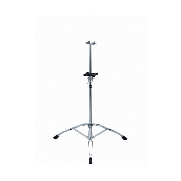 PEDESTAL PARA CONGA DOBLE GOLIAT, ACERO CROMADO, MONTAJE ATORNILLADO