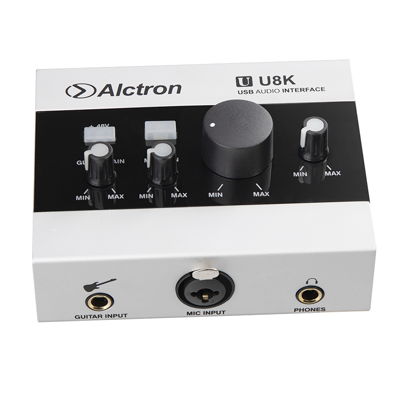 INTERFAZ DE AUDIO USB COMPACTA ALCTRON, 22 Hz a 20 kHz, 22 Hz a 20 kHz