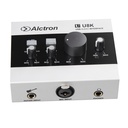 INTERFAZ DE AUDIO USB COMPACTA ALCTRON, 22 Hz a 20 kHz, 22 Hz a 20 kHz