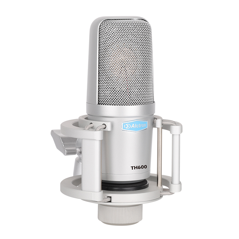 MICROFONO DE CONDENSADOR FET ALCTRON, DE ALTO RENDIMIENTO, CAPSULA DE 34MM, 20 Hz-20 kHz, CARCASA DE ZINC