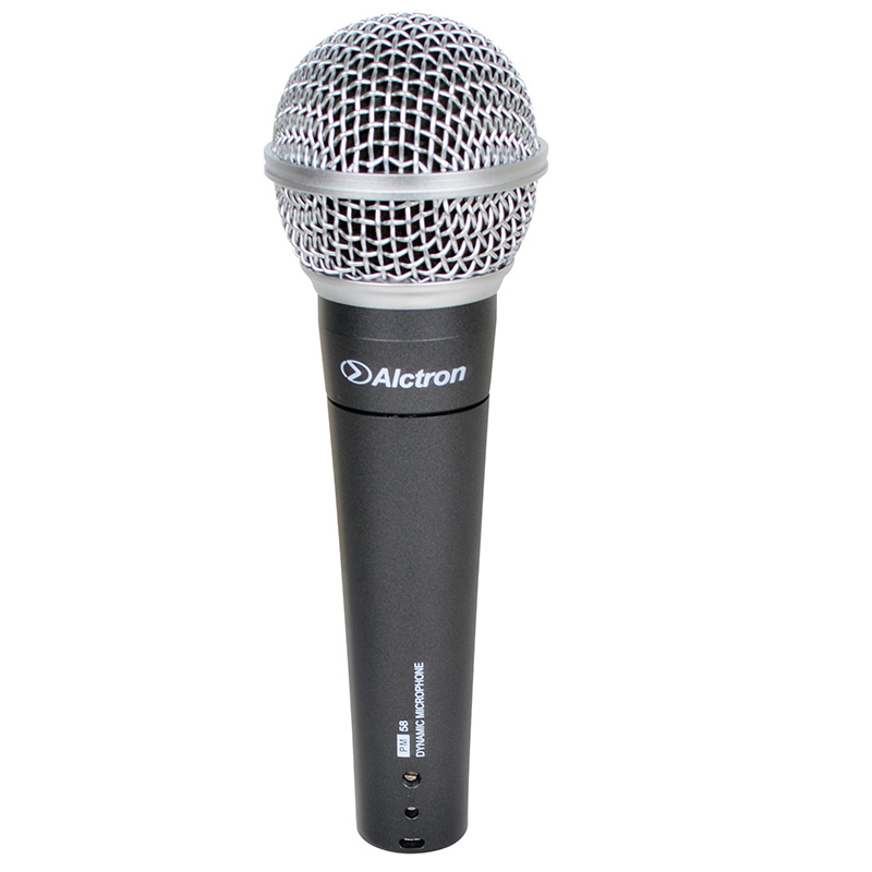 MICROFONO DINAMICO DE MANO ALCTRON, CARDIOIDE, 50Hz-13KHz