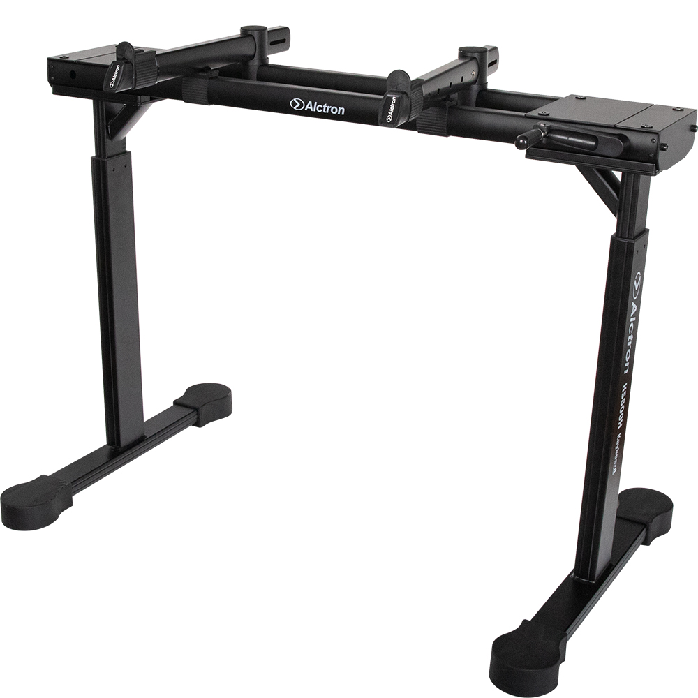PEDESTAL AJUSTABLE PARA TECLADO ALCTRON, ACERO RESISTENTE