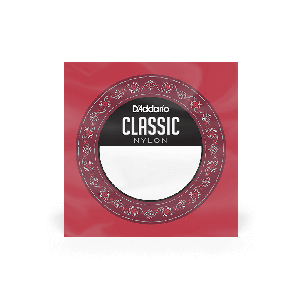 CUERDA INDIVIDUAL D´ADDARIO, PARA GUITARRA CLASICA, NYLON, TENSION NORMAL, NYLON 032/J27 2da