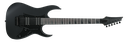 GUITARRA ELECTRICA MARCA IBANEZ, SERIE RG GIO, HH,  PUENTE FLOTANTE (TIPO FLOYD ROSE), SELECTOR 5-WAY, COLOR TRANSPARENT BLACK FLAT