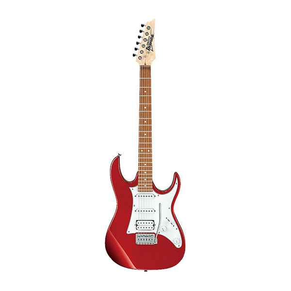 GUITARRA ELECTRICA MARCA IBANEZ, SERIE RG GIO, SSH,  SELECTOR 5-WAY, COLOR CANDY APPLE