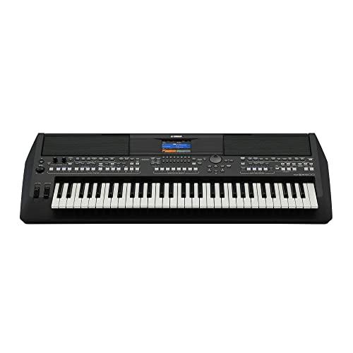 TECLADO PSR-SX YAMAHA, 61 TECLAS, NEGRO, SIN CARGADOR