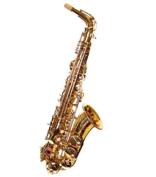 SAXOFON ALTO CONN BY SELMER,  ACABADO DORADO, INCLUYE ESTUCHE Y ACCESORIOS