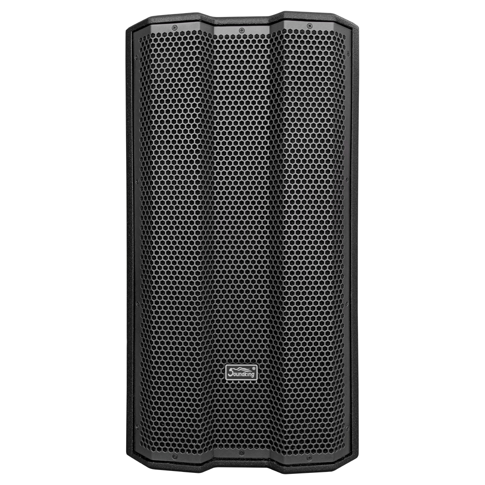 ALTAVOZ ACTIVO SOUNDKING, COAXIAL, DE 3 VIAS, (3X8") CLASE D, 135 dB/SPL MAX, 1500 WATTS,  65Hz - 20kHz, DSP, USB