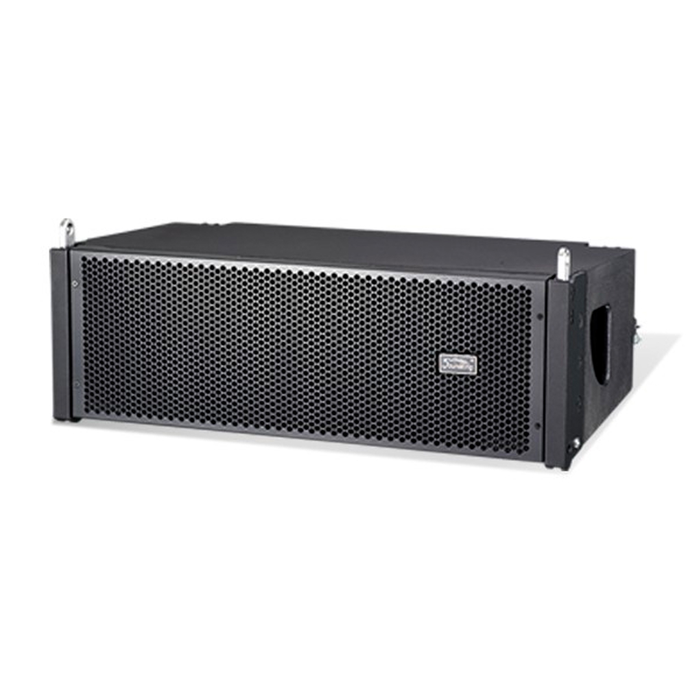 ALTAVOZ ACTIVO SOUNDKING, SISTEMA AEREO (LINE ARRAY), (2X8" / 1X3") 134 dB/SPL MAX, 1200 WATTS RMS