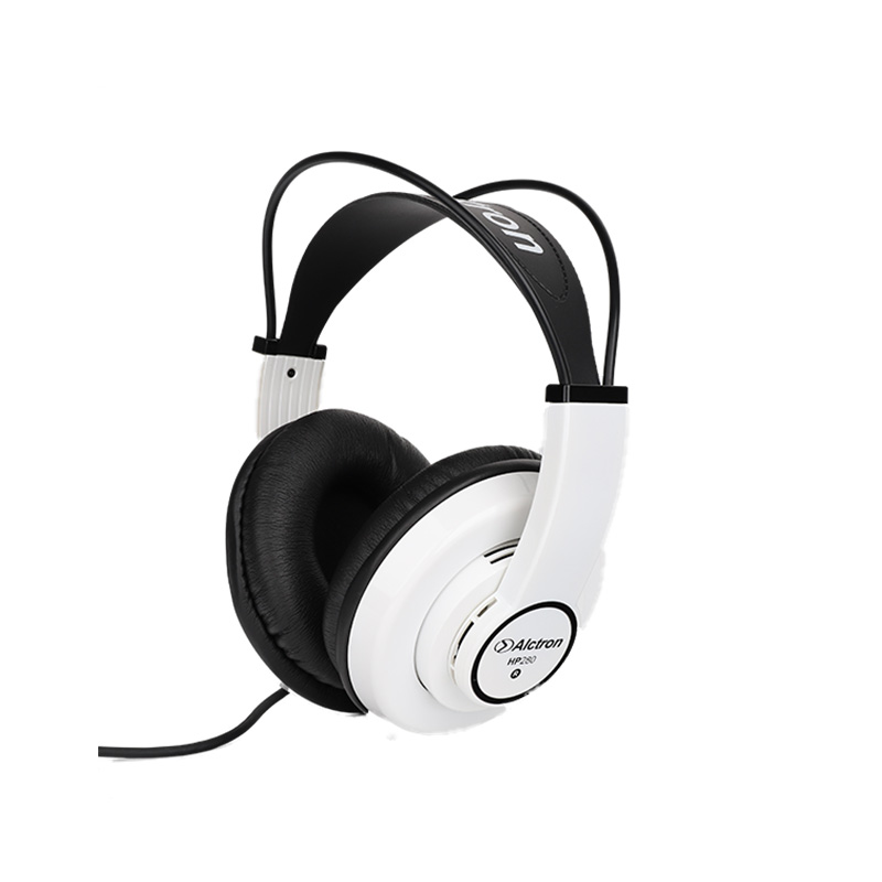 AUDIFONOS (AURICULARES) ALCTRON, PARA ESTUDIO DE GRABACION O ENSAYO, PROFESIONAL, 20 Hz-20 kHz, ALTA DEFINICION, CERRADOS, COLOR BLANCO