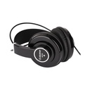 AUDIFONOS (AURICULARES) ALCTRON, PARA ESTUDIO DE GRABACION O ENSAYO, PROFESIONAL, 20 Hz-20 kHz, ALTA DEFINICION, CERRADOS, COLOR NEGRO