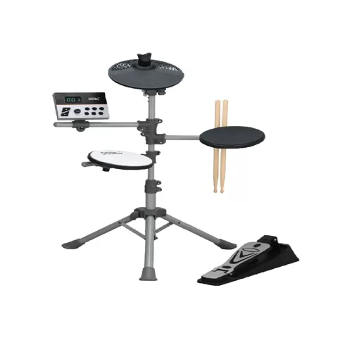 BATERIA ELECTRICA SOUNDKING, MONTAJE RAPIDO, 4 PIEZAS, 10 PRESETS, ULTRA COMPACTA