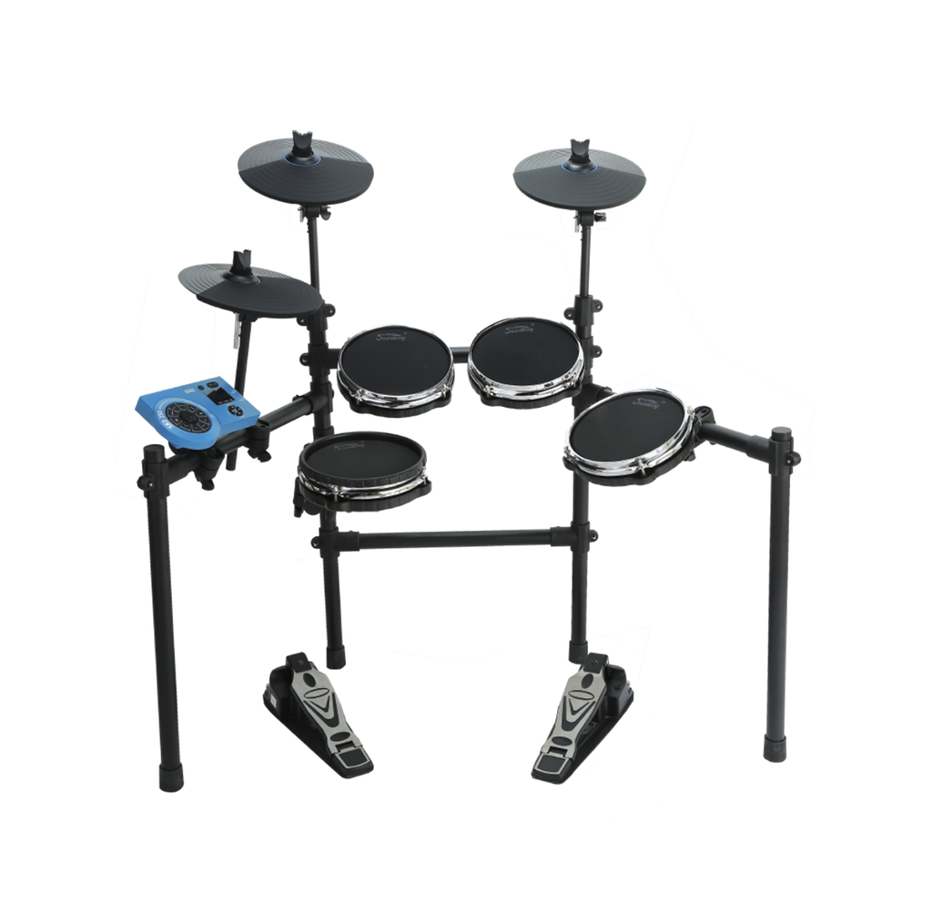 BATERIA ELECTRICA SOUNDKING, PADS MESH, SENSACION Y SONIDO REALISTA, 10 PIEZAS, EQ, METRONOMO, REVERB