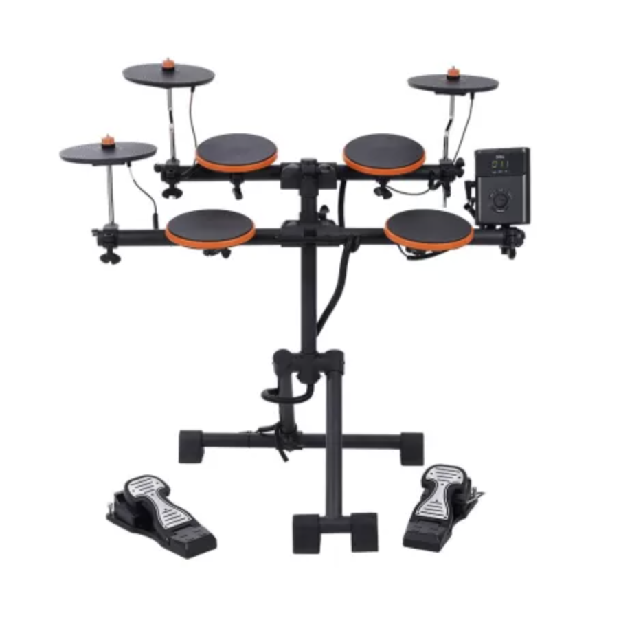 BATERIA ELECTRICA SOUNDKING, SERIE TREVEL RAINBOW DRUM, PORTATIL MULTIFUNCIONAL, 10 PIEZAS, 300 TIMBRES, EQ, METRONOMO, REVERB