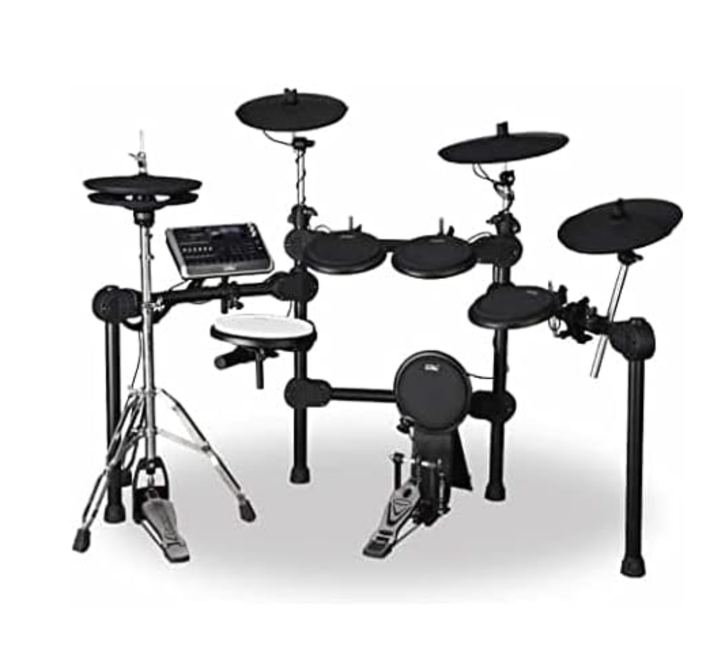 BATERIA ELECTRICA SOUNDKING, SIMULACION DE HIHAT, 500 TIMBRES, 36 KIT DRUMS PRESETS, 20 DEMO,  8 PIEZAS, PANTALLA TFT LCD, EQ, EFECTOS