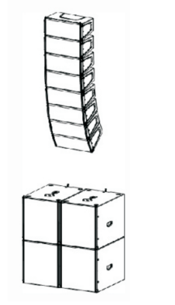 BUMPER (FLY BAR) SOUNDKING, PARA USO DE ALTAVOZ G208A EN ELEVACION, METALICO COLOR NEGRO