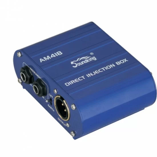 CAJA DIRECTA PASIVA SOUNDKING, PROFESIONAL, COLOR AZUL