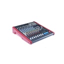 MEZCLADORA PASIVA SOUNDKING, (CONSOLA ANALOGA) 8 ENTRADAS (8 XLR) 48V+ (4 MONO), 8 SALIDAS (4 AUX) (STEREO L/R) (4 GROUP L/R), RCA IN/OUT, USB REC/PLAY, 100 FX, EQ