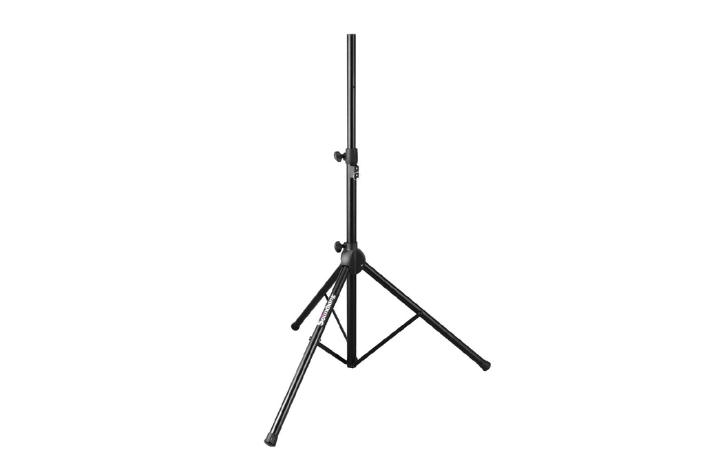 PEDESTAL PARA ALTAVOCES SOUNDKING, CON ELEVACIÓN NEUMÁTICA NEUMÁTICA, SOPORTA HASTA 60KG, COLOR NEGRO