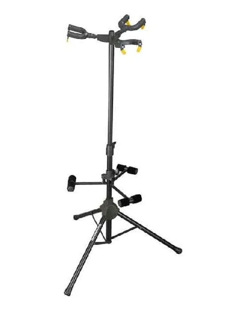 PEDESTAL PARA GUITARRA/BAJO SOUNDKING, PARA 3 GUITARRAS, CON SISTEMA AUTO-AGARRE, COLOR NEGRO