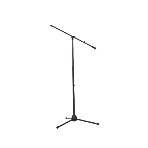 PEDESTAL PARA MICROFONO SOUNDKING, CON RESISTENCIA NEUMÁTICA, ALTURA AJUSTABLE, COLOR NEGRO