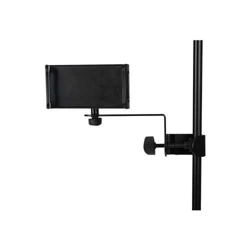 SOPORTE SOUNDKING, PARA TABLET O IPAD, CLIP DE 12.5 Y 19 CM, ROTACION 360, COLOR NEGRO
