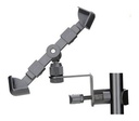 SOPORTE SOUNDKING, PARA TABLET O IPAD, CLIP DE 9.2 Y 13.5 PULGADAS, COLOR NEGRO