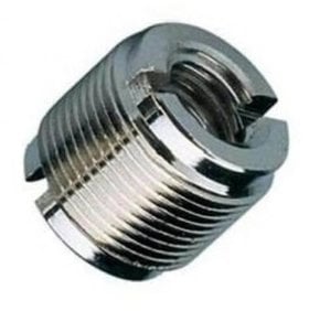 TUERCA PARA CLIP DE MICROFONO SOUNDKING, MATERIAL DE METAL, COLOR PLATEADO