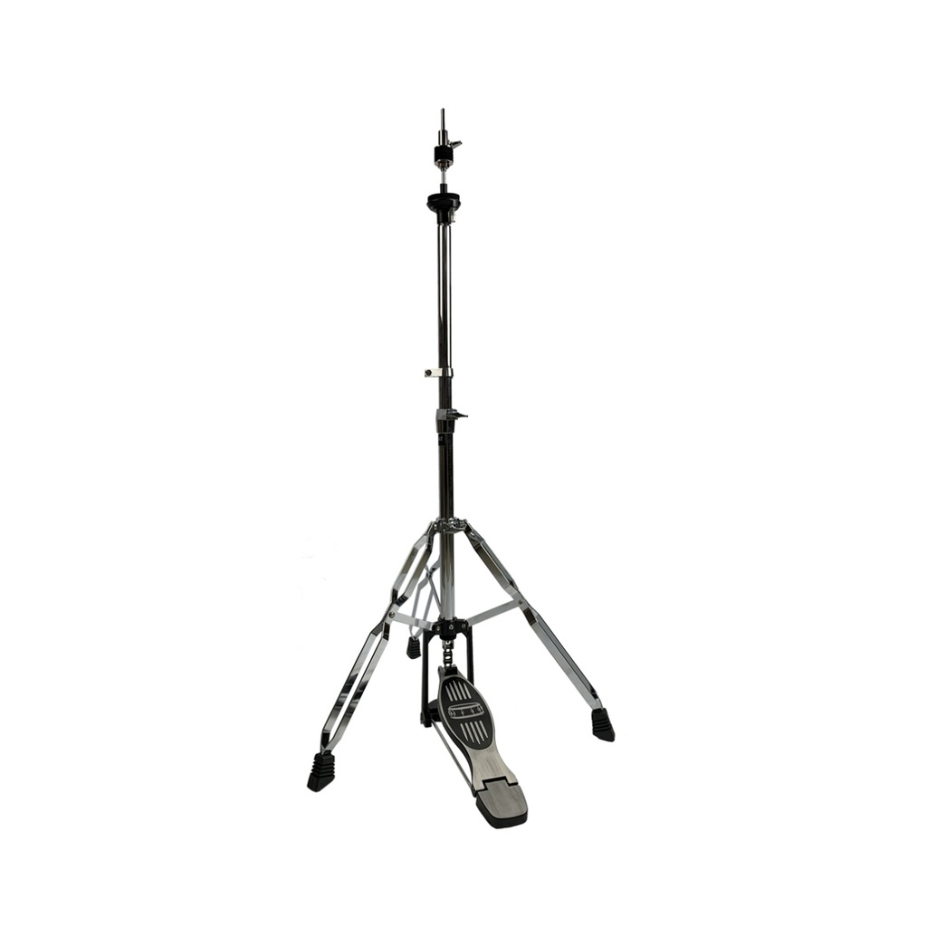 PEDESTAL (SOPORTE) GOLIAT, PARA HIHAT, AJUSTABLE, CROMADO.